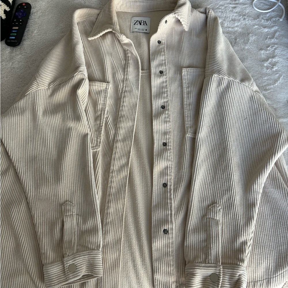 Zara Corduroy Shacket